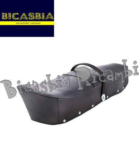 22054 sella nera - nera, lambretta