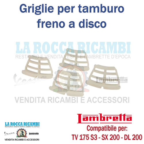 Griglie tamburo freno disco - tamburo,